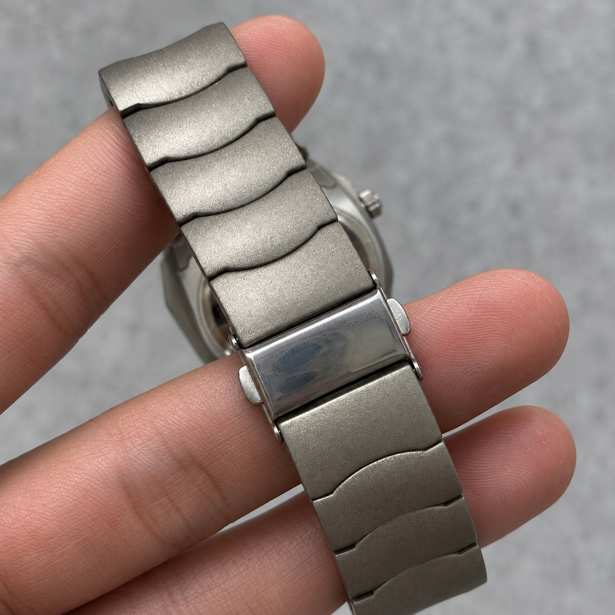 Oakley Time Bomb Titanium Watch – White Dial