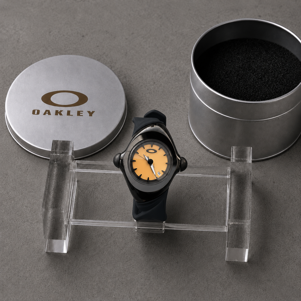 Vintage Oakley Crush 2.0 Watch – Rare Y2K Unobtainium Rubber Strap