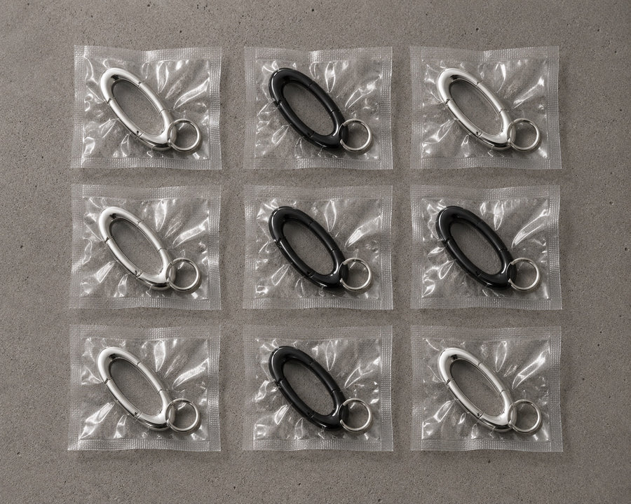 Oakley Y2K Oval Carabiner Keychain