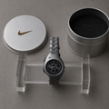 Nike Y2K Triax Wave Chronograph Watch | Matte Silver Black Dial