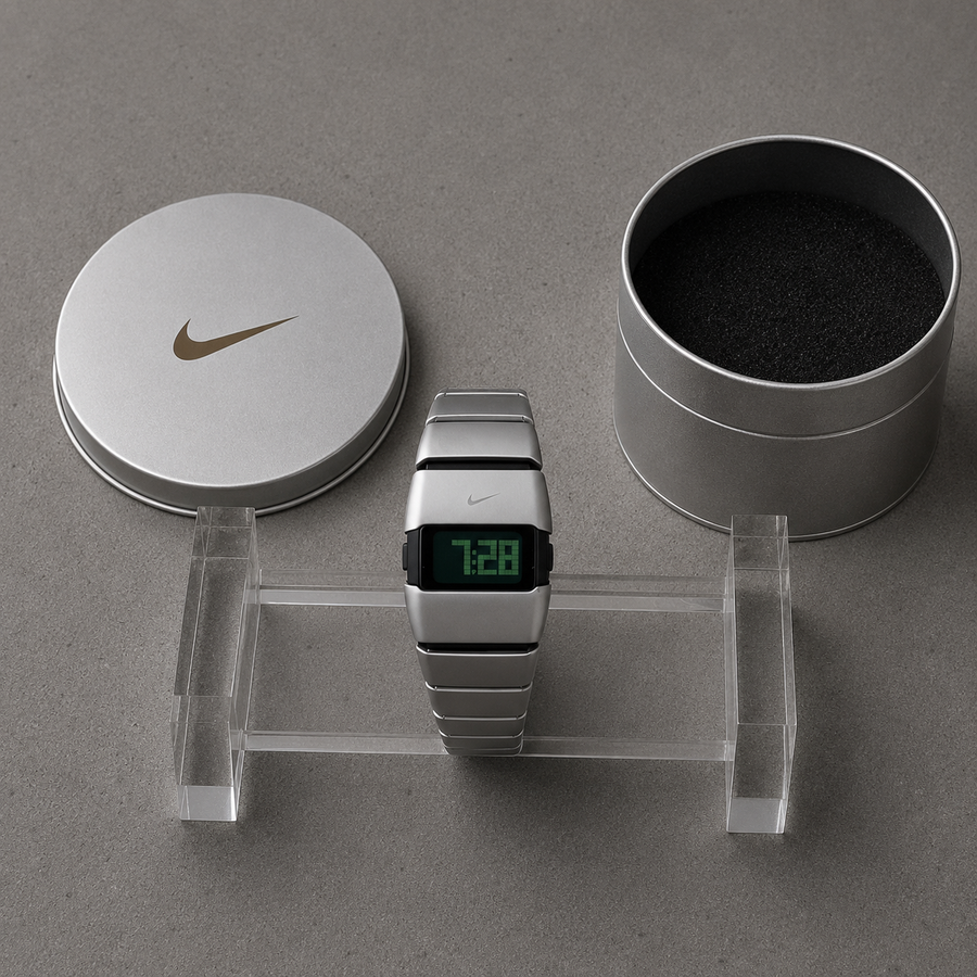 Nike Hammer Digital Y2K Watch – Silver