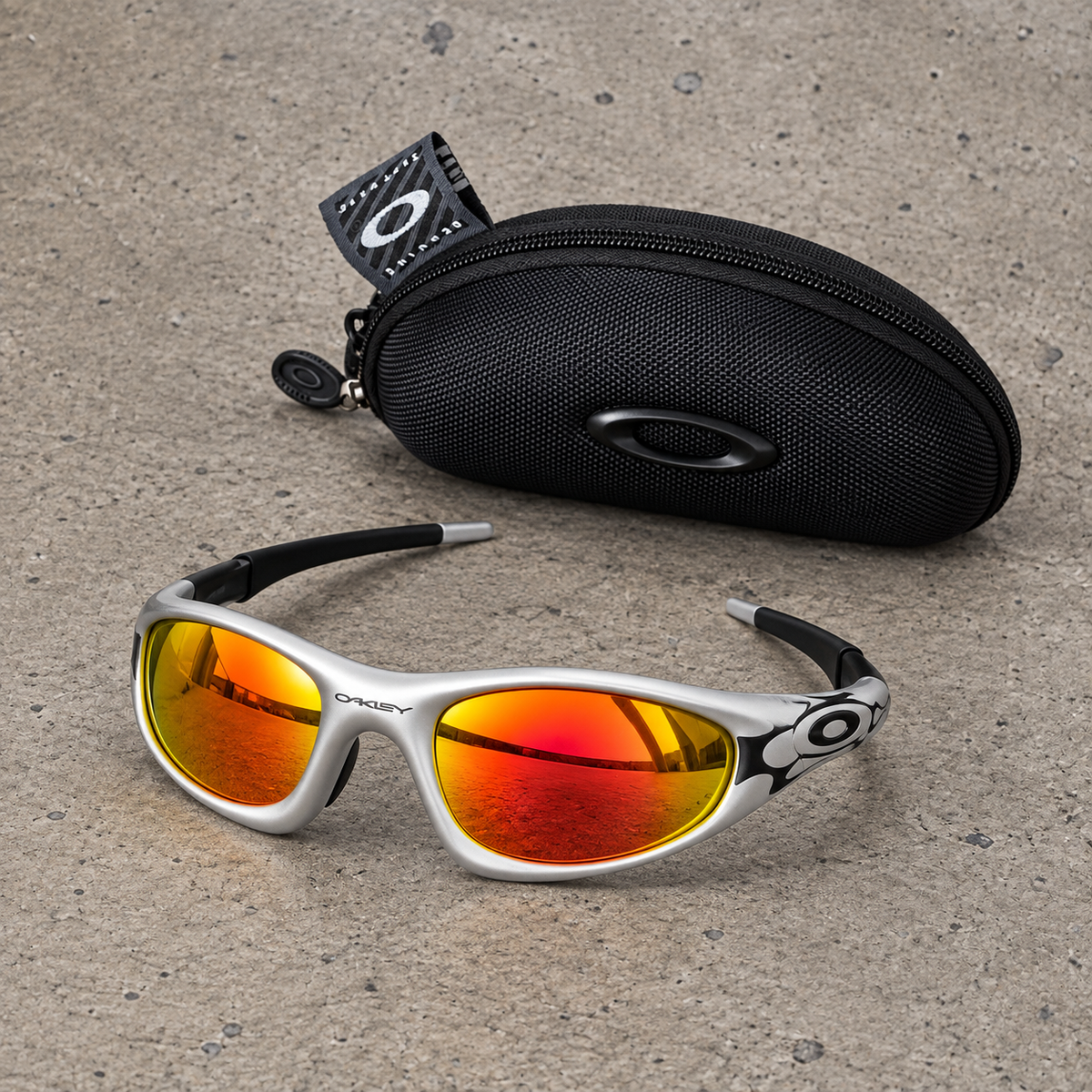 Oakley New Straight Jacket 99 Flame Sunglasses – 4 Colourways