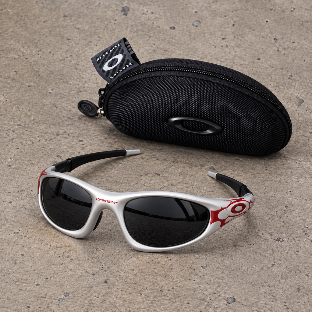 Oakley New Straight Jacket 99 Flame Sunglasses – 4 Colourways