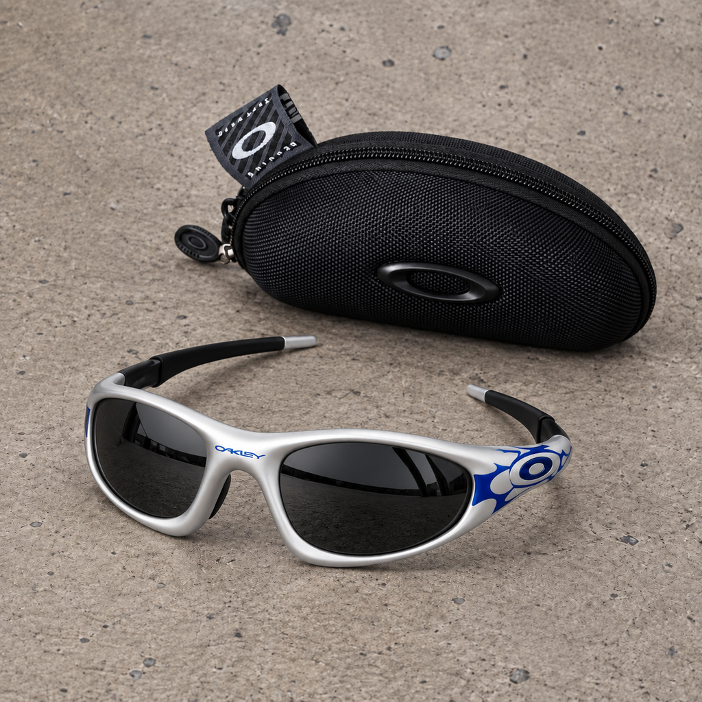 Oakley New Straight Jacket 99 Flame Sunglasses – 4 Colourways