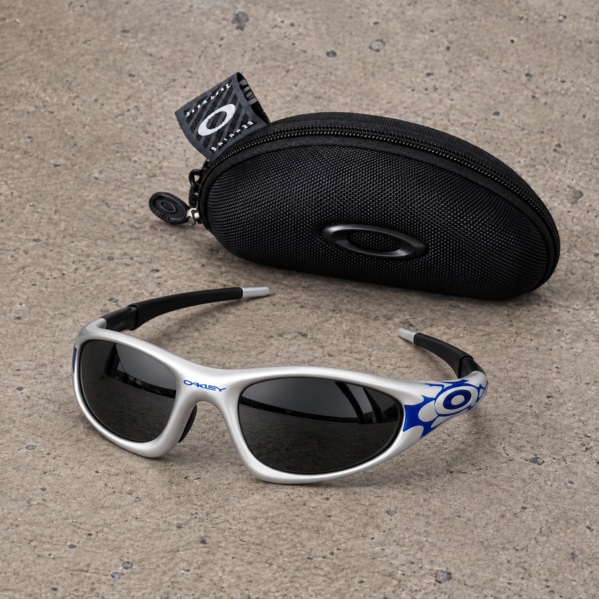 Oakley New Straight Jacket 99 Flame Sunglasses – 4 Colourways