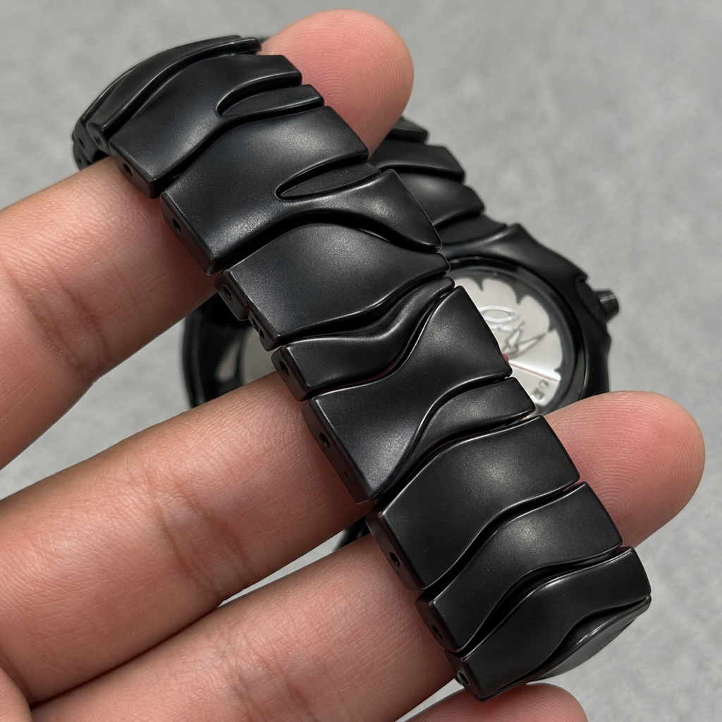 Oakley Blade Watch – Stealth Black / Silver Dial