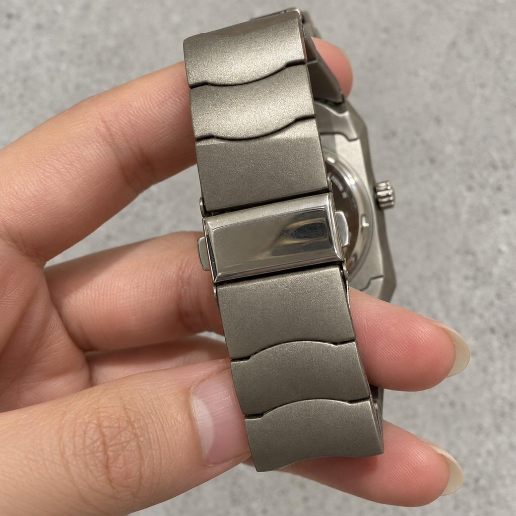 Oakley Time Bomb Titanium Watch – Yellow Dial